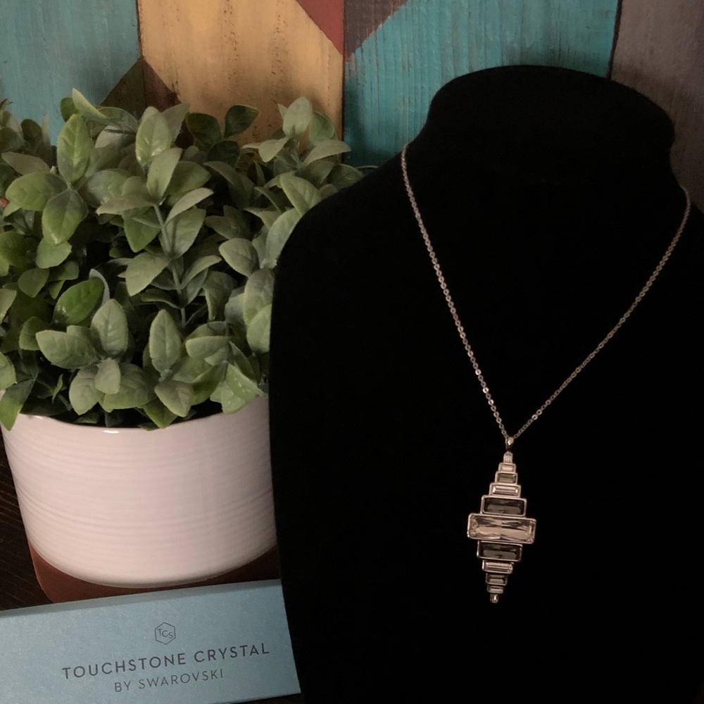Touchstone Crystal by Swarovski Cyclone Pendant